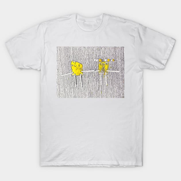 Cheese Sticks T-Shirt by Tovers